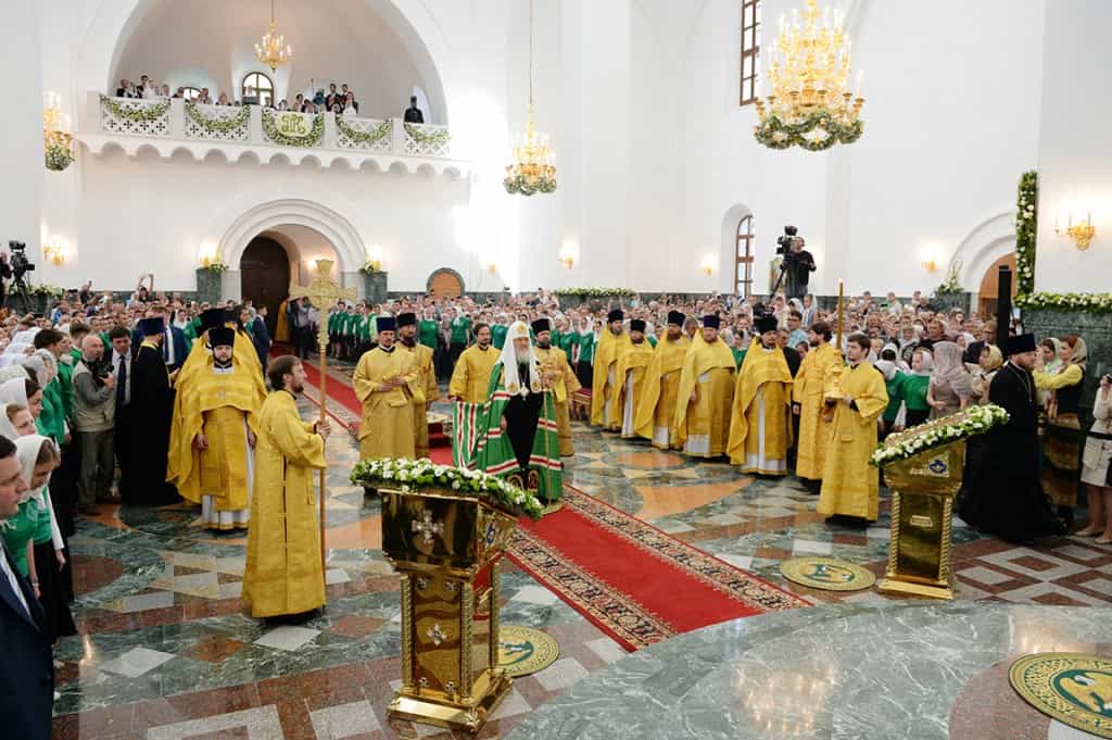 Митрополит Марк принял участие в праздничных богослужениях в Йошкар-Оле