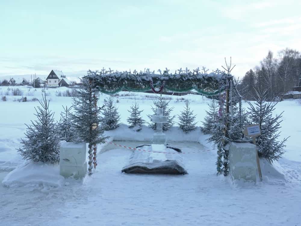 В праздник Крещения Господня в Пасегово состоится крестный ход и освящение воды в купели на пруду