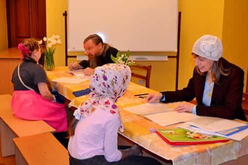 Состоялись итоговые экзамены в выпускном классе Воскресной школы храма св. мчч. Веры, Надежды, Любови и матери их Софии города Кирова