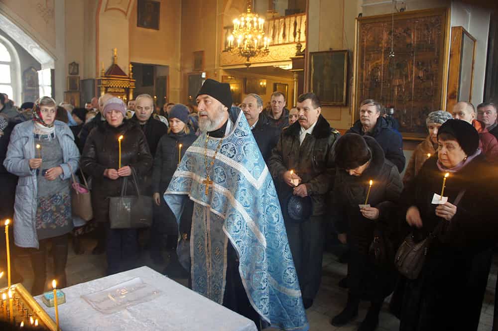 В Серафимовском соборе состоялась панихида по воинам, погибшим в Афганской войне