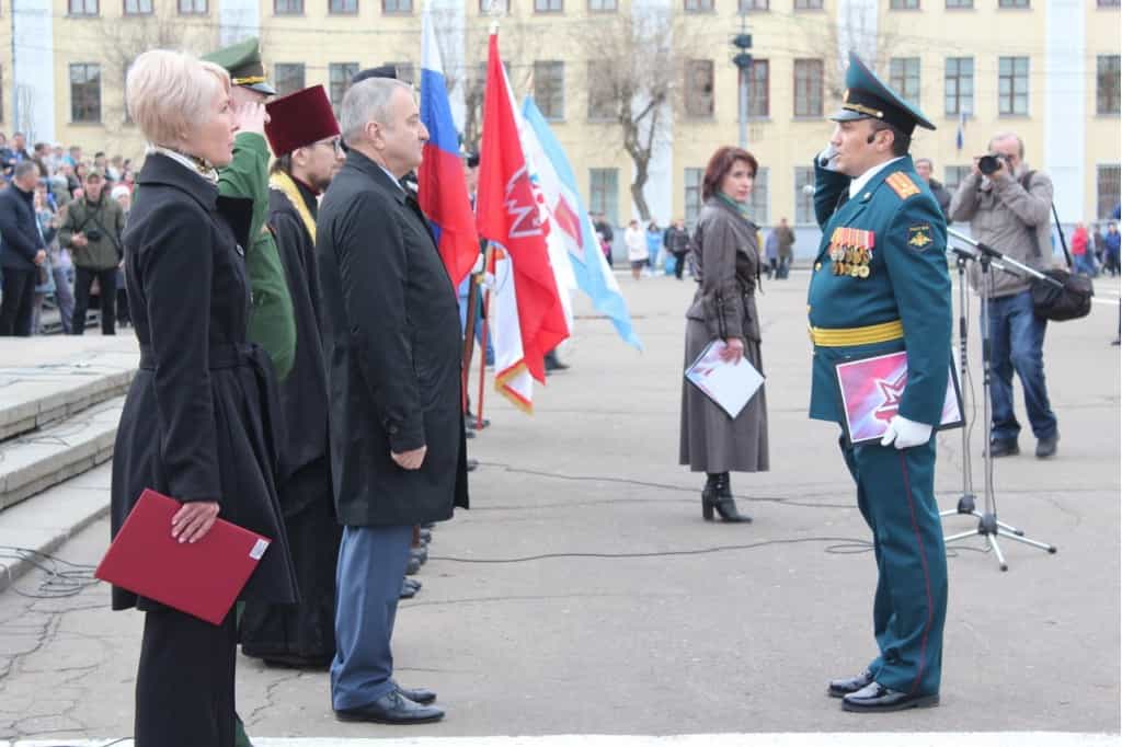 Посвящение в юнармейцы