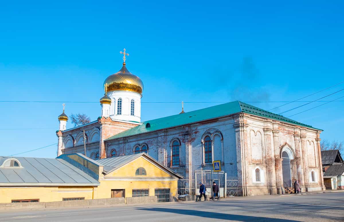Торжественное богослужение в канун праздника Вход Господень в Иерусалим