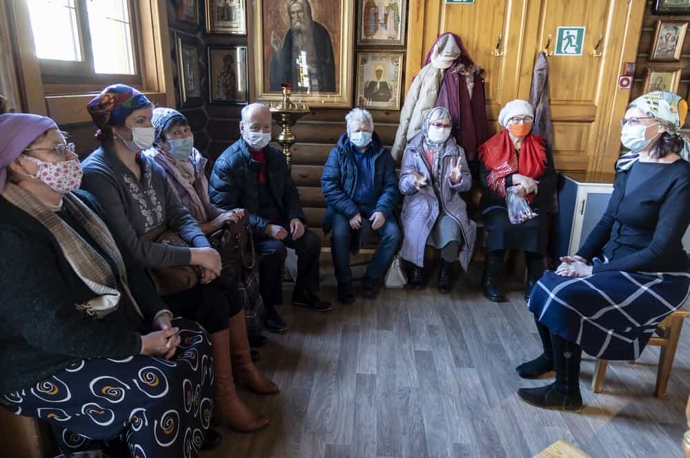 В воскресенье состоялось очередное занятие Воскресной школы для глухих