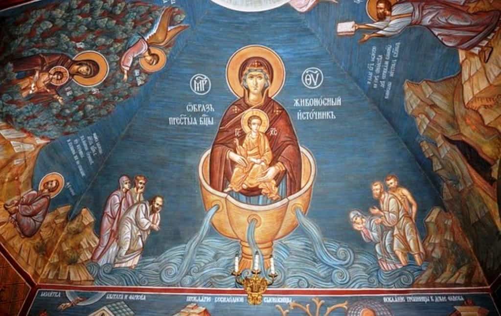День празднования иконы Божией Матери «Живоносный источник»