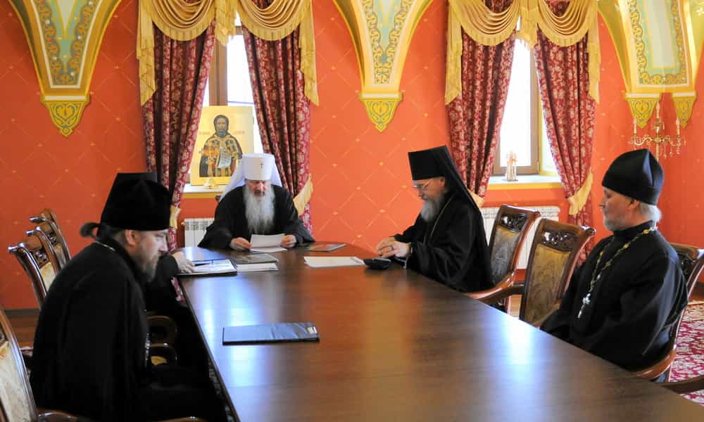 Cостоялся Архиерейский совет Вятской Митрополии