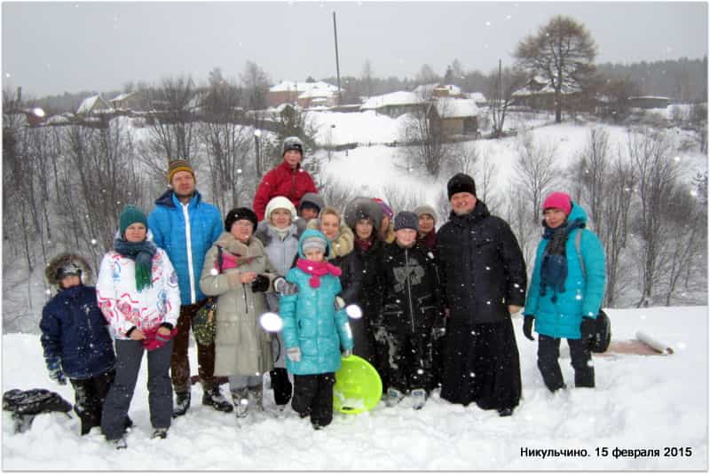 На приходах Вятской Епархии прошли Проводы русской зимы