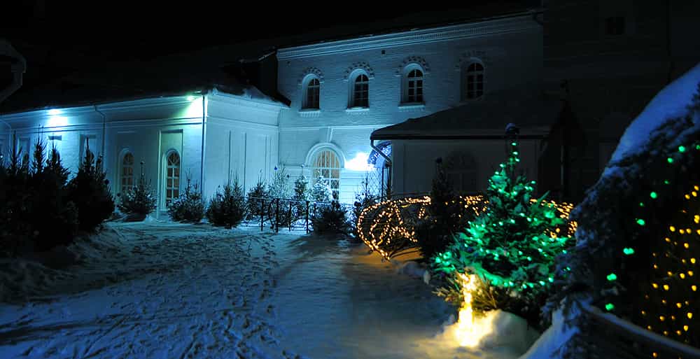 8 января 2021 года состоялась Божественная литургия в Преображенском женском монастыре города Кирова