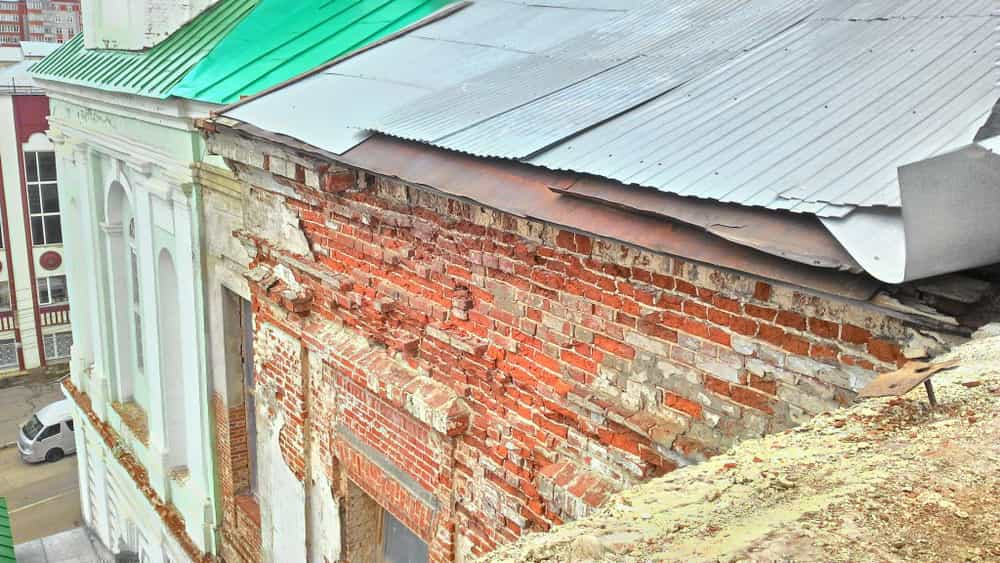 Восстановление Спасского собора. Октябрь