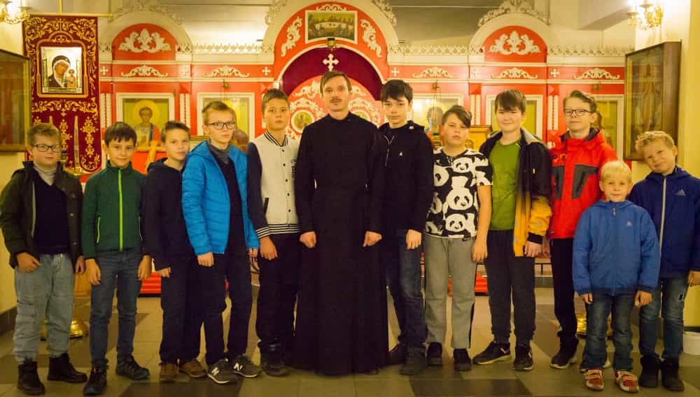 Открылась детская школа алтарников