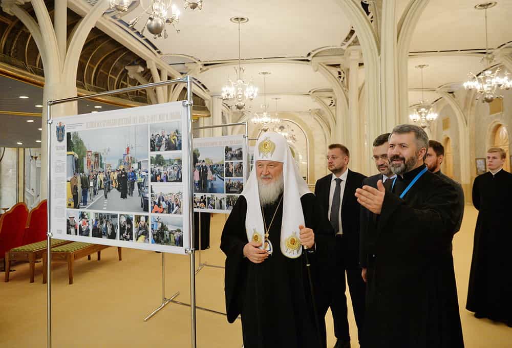 Встреча Святейшего Патриарха Московского и всея Руси Кирилла с участниками VII Международного фестиваля «Вера и Слово»