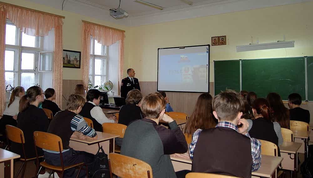 Урок правовой грамотности для гимназистов