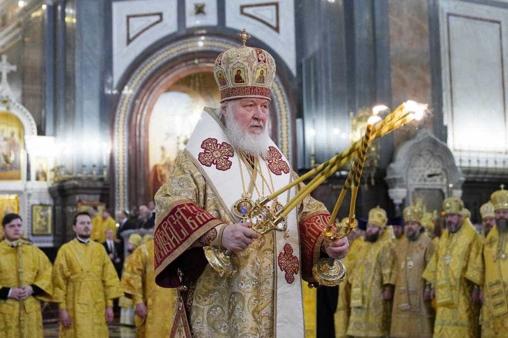 Поздравление членов Священного Синода Русской Православной Церкви Святейшему Патриарху Кириллу по случаю дня рождения