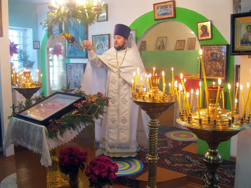 Праздник Рождества в селе Среднеивкино