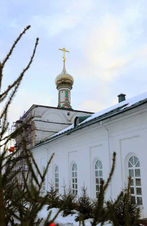 В день тезоименитства митрополит Марк совершил молитву в Преображенском женском монастыре на службе Царских часов
