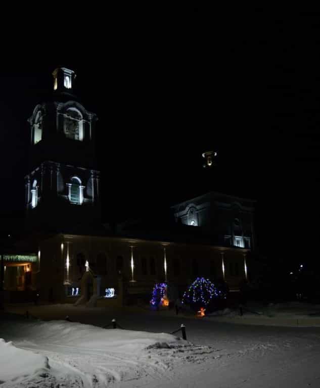 Светлый праздник Христова Рождества встретили на приходе Троицкого храма села Быстрица