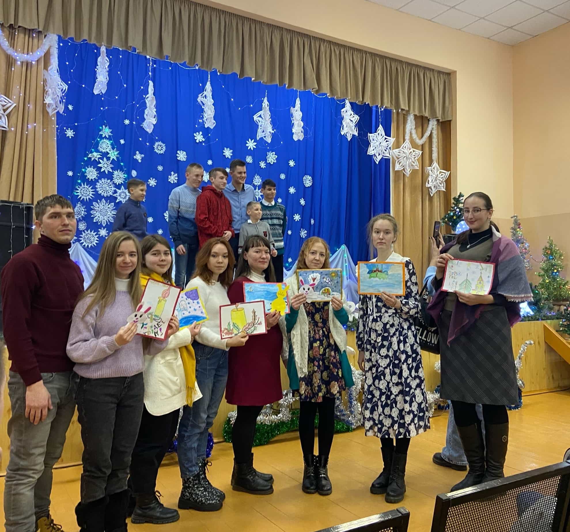 Православная молодежь Вятки приняла участие в рождественском концерте в доме-интернате «Родник»