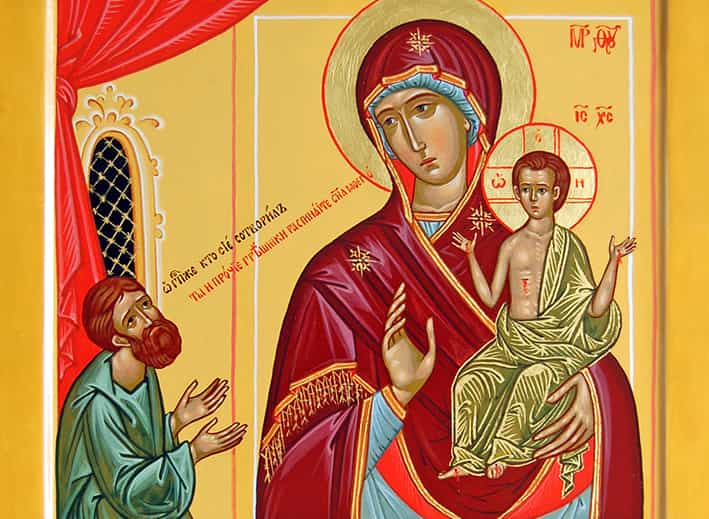 Торжественные богослужения в День празднования иконы Божией Матери, именуемой «Нечаянная Радость»