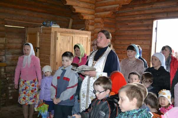 Воспитанники Свято-Троицкой приходской Воскресной школы слободы Макарье посетили с. Великорецкое