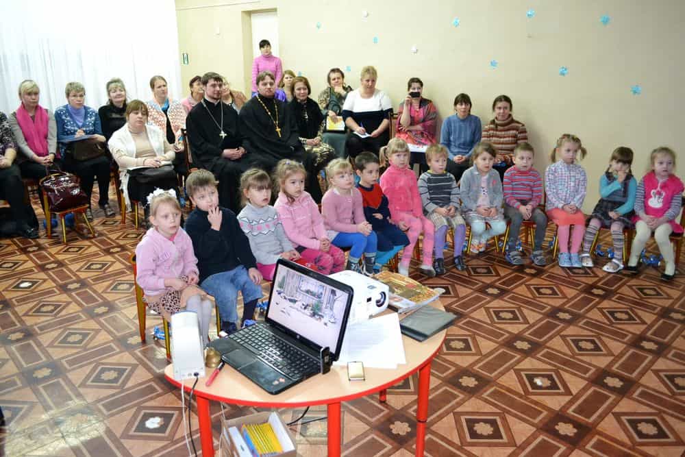 В православном садике — праздник Рождества