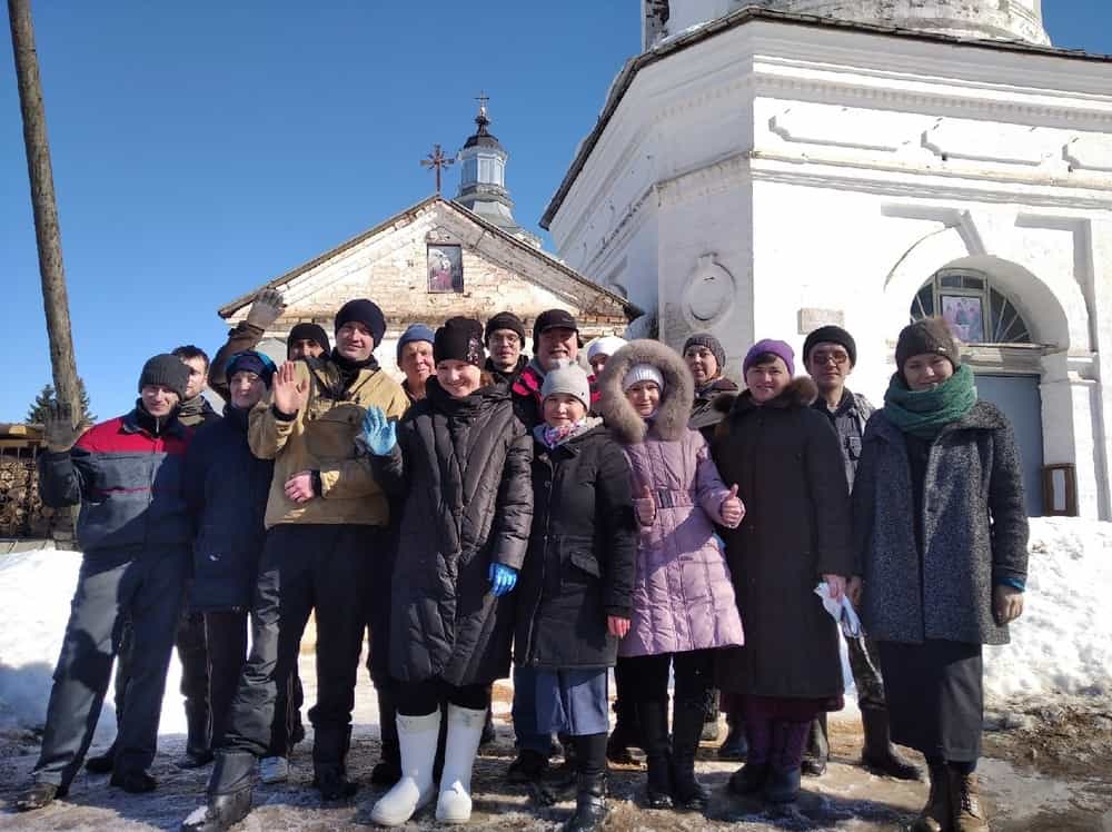 Состоялась трудническая экспедиция в Чудиново