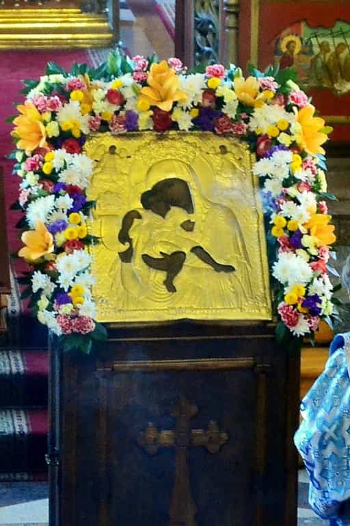 Празднование 155-летия почитаемой на Вятской земле иконы «Достойно есть»