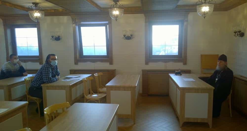 Духовник Вятского Духовного училища встретился со студентами заочного отделения