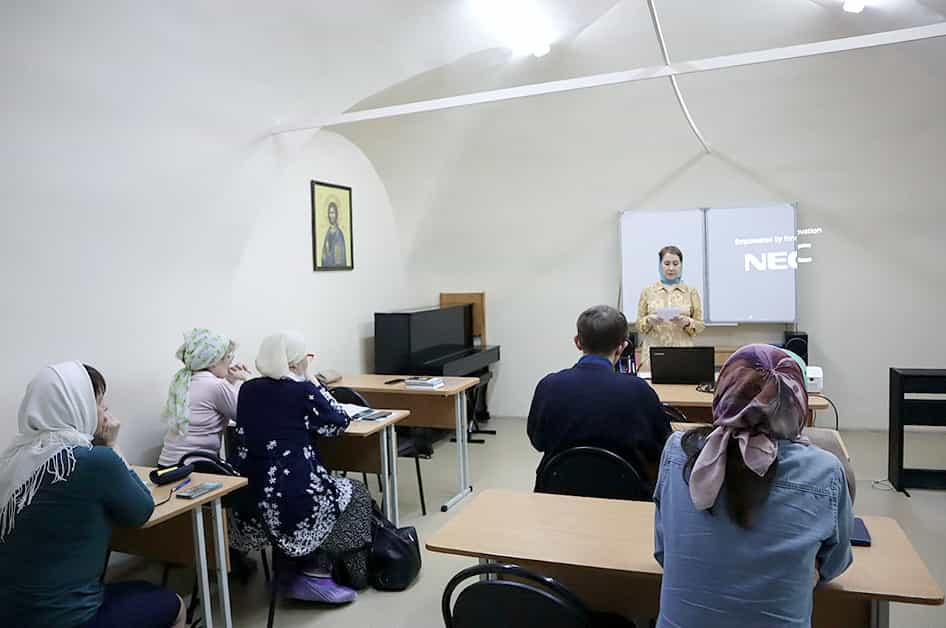 Выпускной акт второго набора слушателей Вятского Духовного училища