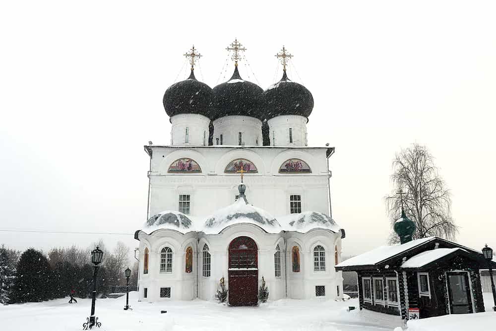 Крещенский сочельник в Трифоновом монастыре