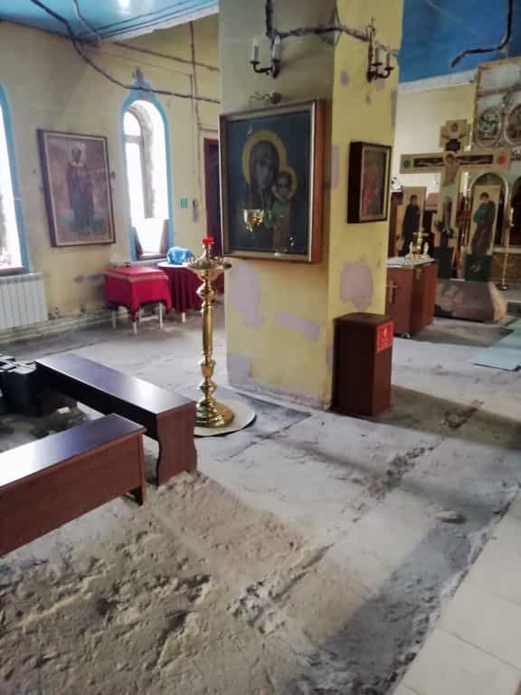 Сбор средств на обустройство полов для Михаило-Архангельской церкви города Кирова