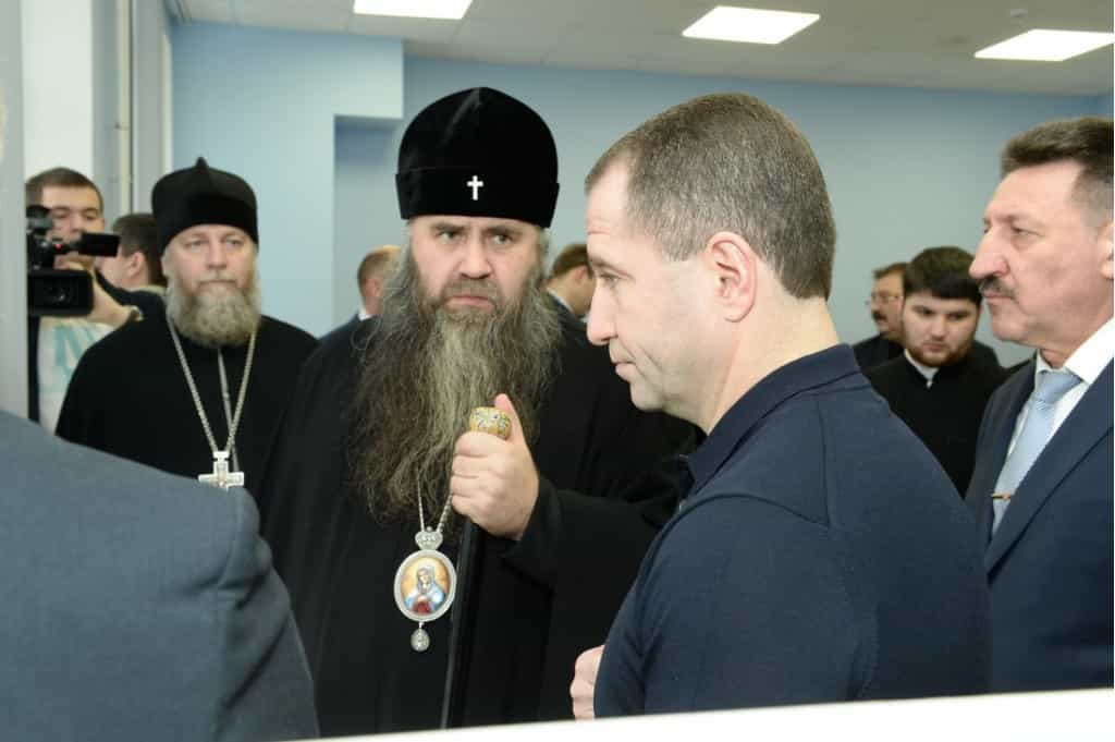 Михаил Бабич посетил православную гимназию им. Александра Невского