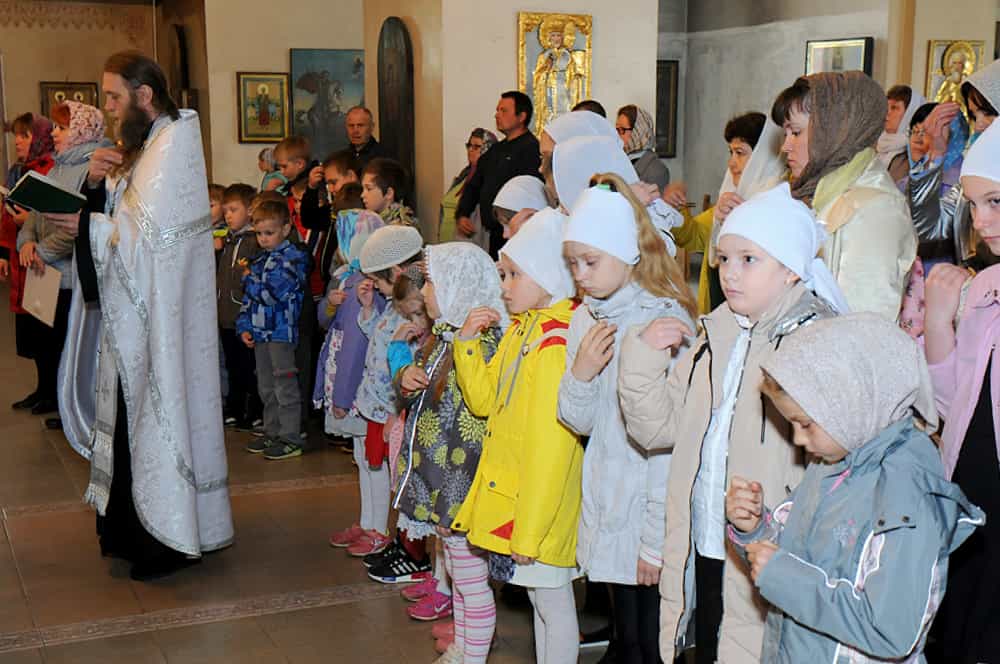 Окончание учебного года в воскресной школе Всехсвятского храма города Кирово-Чепецка