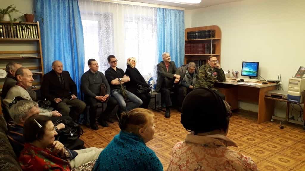 Состоялась встреча участников клуба «Вятская переправа», посвященная Дню защитника Отечества