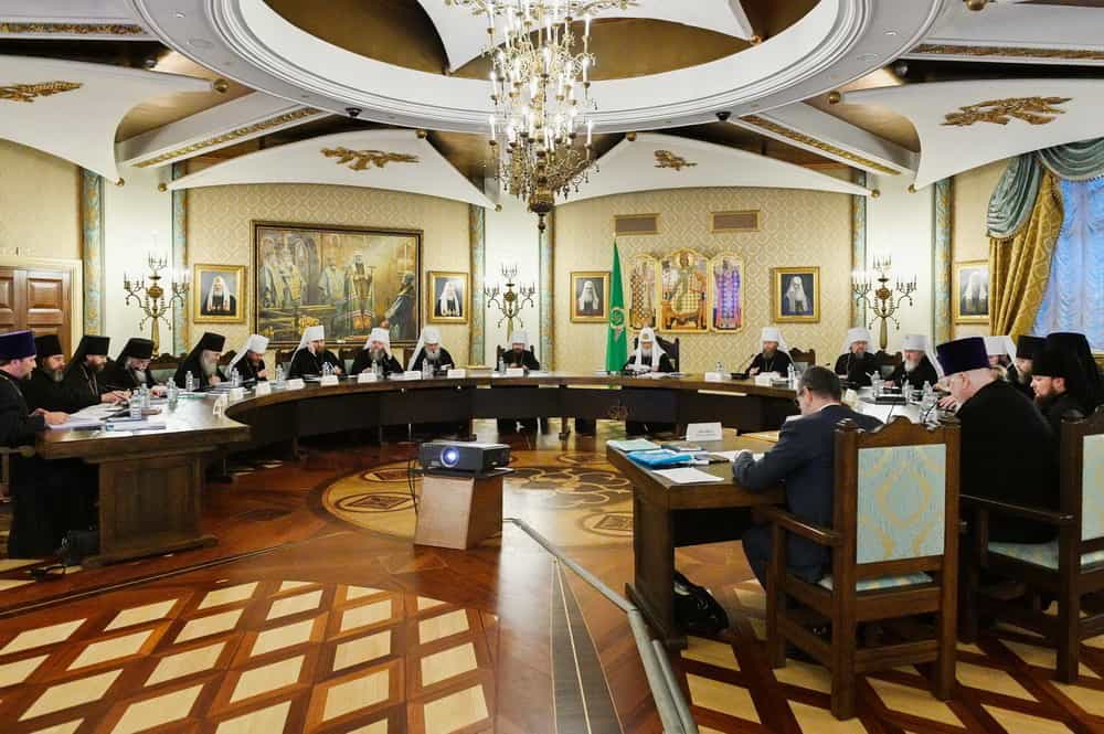 Состоялось заседание Высшего Церковного Совета Русской Православной Церкви