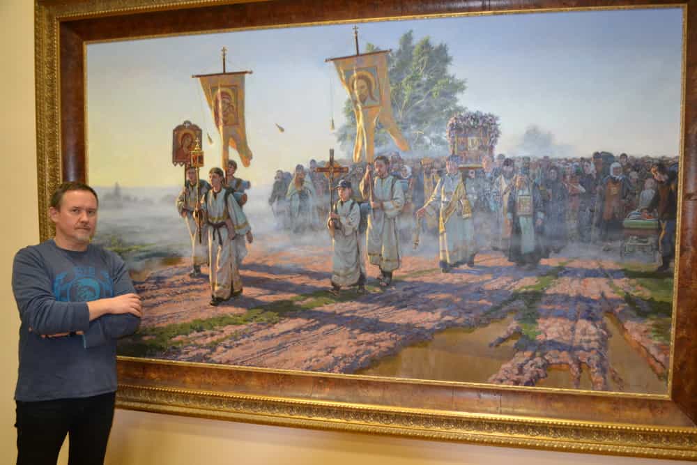 Крестный ход художника Муллина