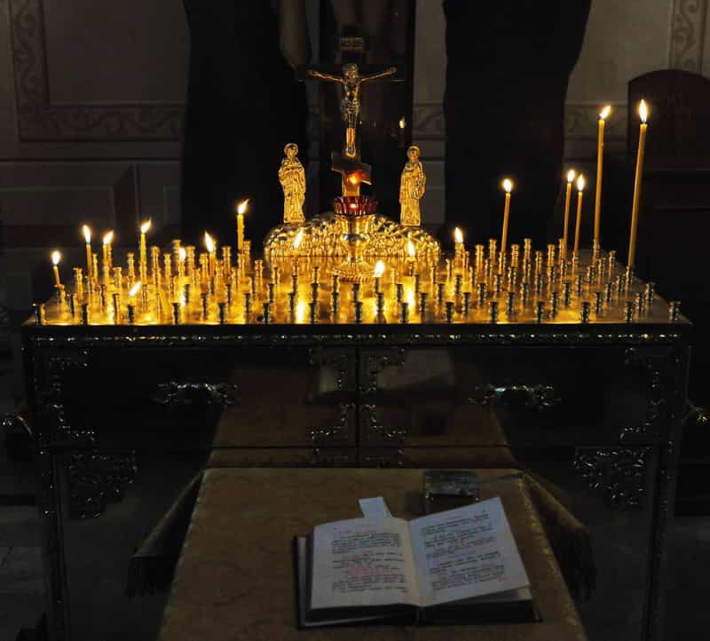 В Трифоновом монастыре  состоялась панихида по митрополиту Хрисанфу