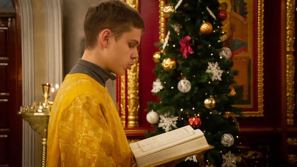Божественная литургия в новогоднюю ночь