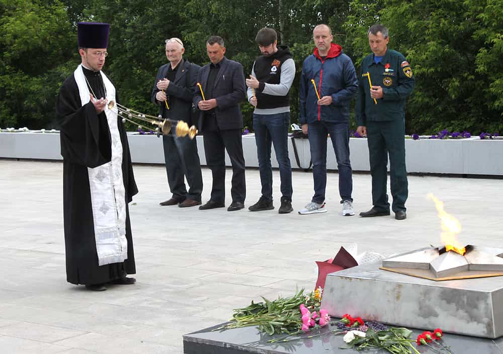 День памяти и скорби почтили жители города Кирово-Чепецка