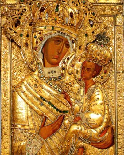 Тихвинская икона Божией Матери: Северная Царица