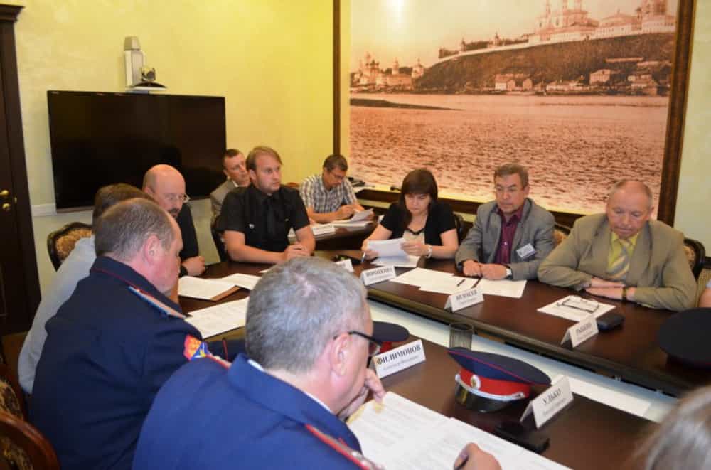 Священник Вятской Епархии принял участие в заседании рабочей группы по делам казачества