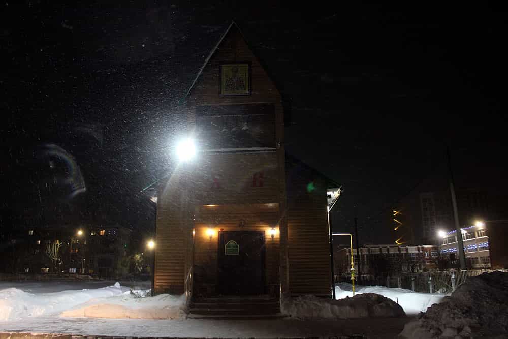 Всенощное бдение в канун престольного праздника в Никольском храме города Кирова