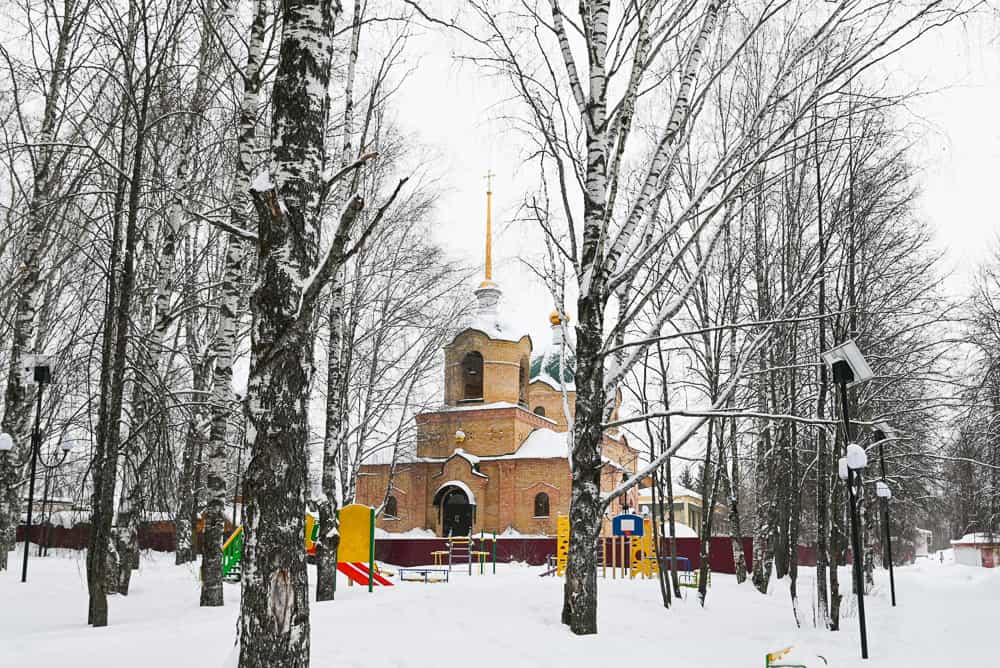 В церкви святого великомученика Георгия Победоносца простились с диаконом Михаилом Головкиным
