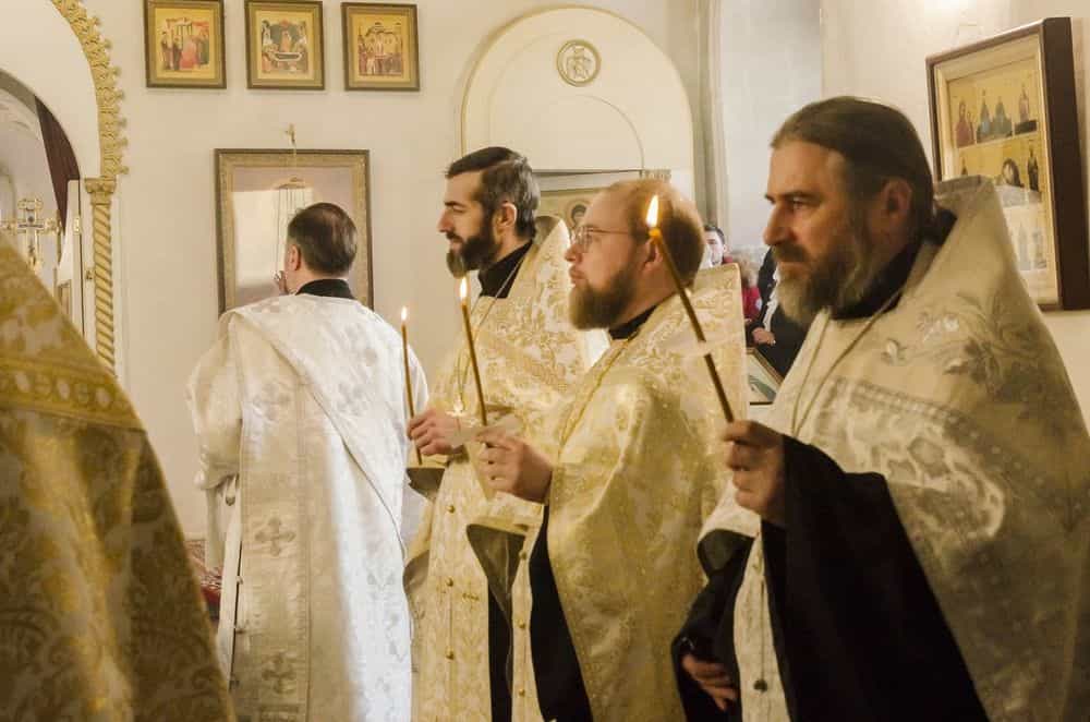 Отпевание новопреставленного протоиерея Феодора Галича