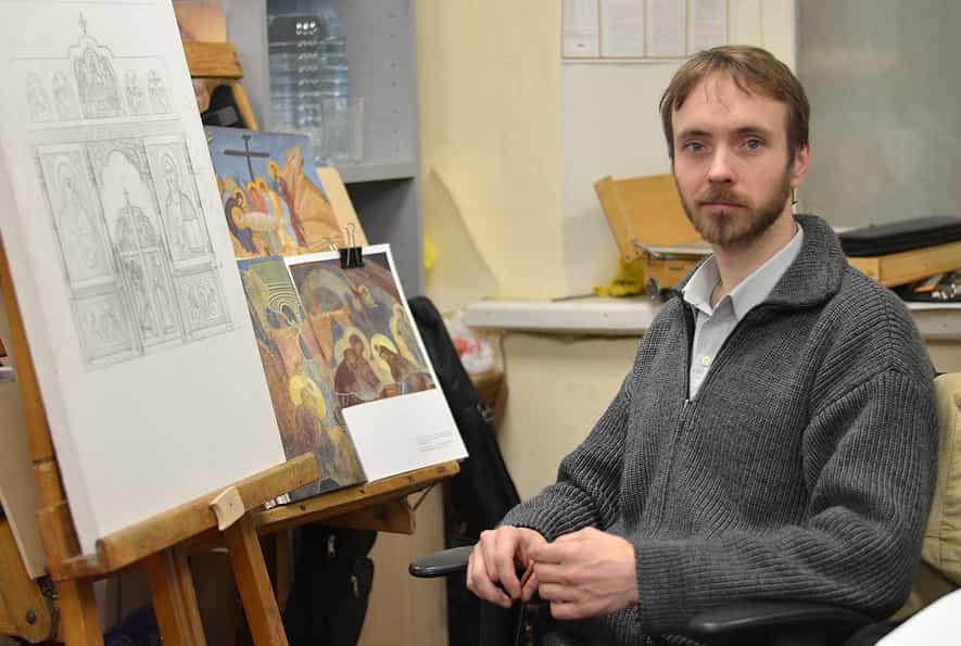 Иконописец из г. Кирово-Чепецка – автор социального проекта «Икона Дамасских Святых в Сирию»
