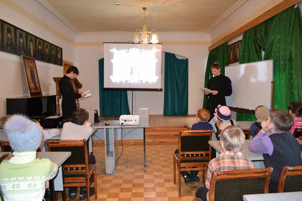 Урок, посвященный памяти преподобного Сергия Радонежского…