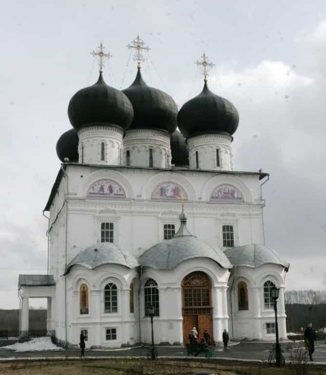 Праздник Благовещения Пресвятой Богородицы. Архиерейское Богослужение в Успенском кафедральном соборе