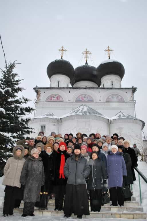 Успенский Свято-Трифонов монастырь посетил «Институт третьего возраста»