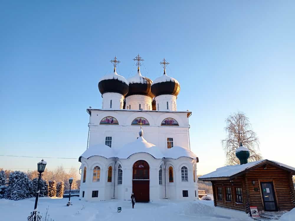 В Успенском соборе совершилось празднование иконы Божией Матери, именуемой «Знамение»
