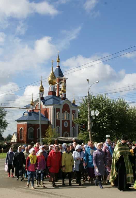 Крестный ход в честь преподобного Стефана Филейского