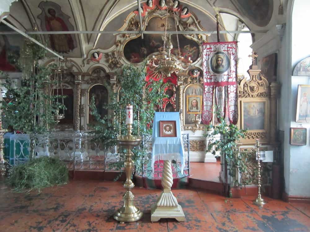 Престольный праздник в День Святой Троицы в Троицком храме села Истобенск