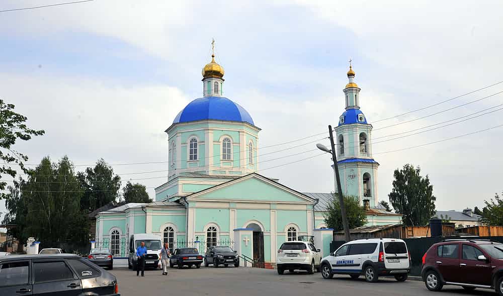Всенощное бдение в Успенском соборе города Советска